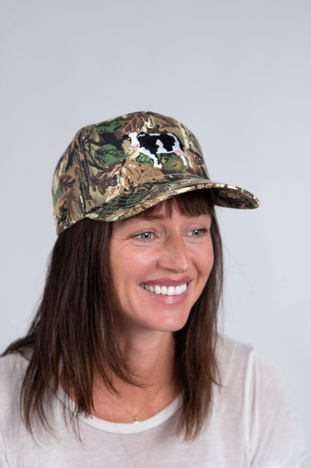 The Cow-Embroidered in Vermont