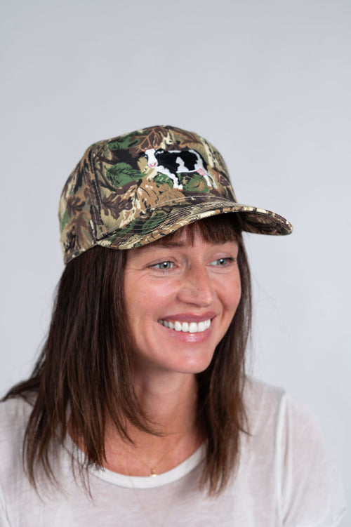 The Cow-Embroidered in Vermont
