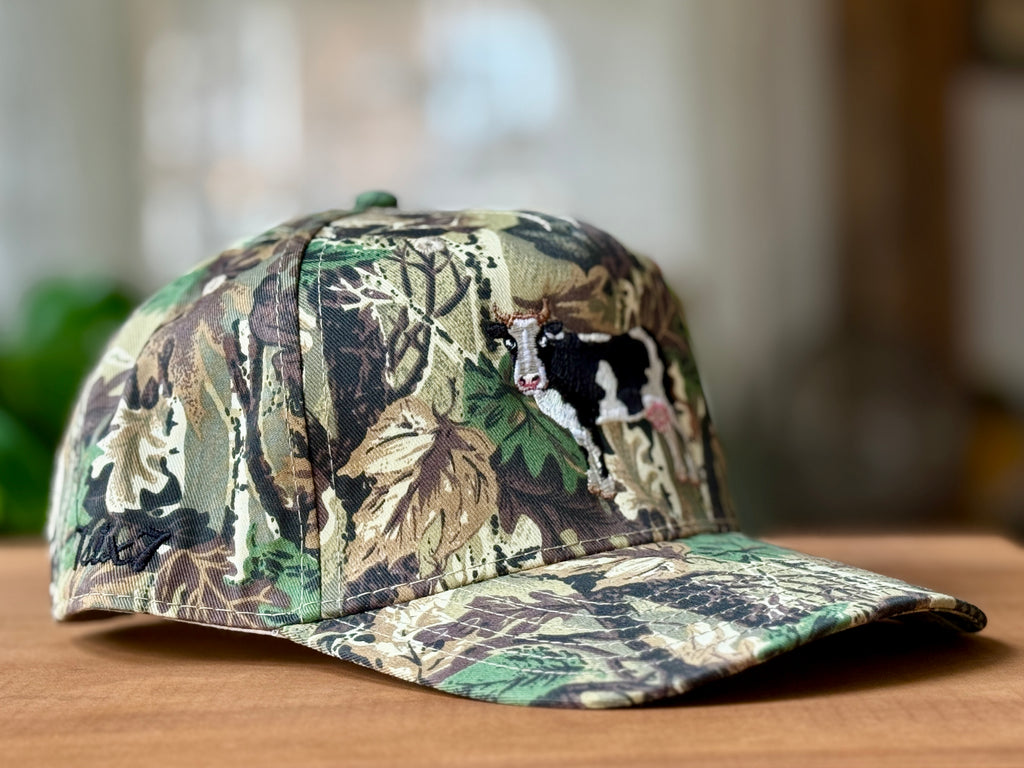 The Cow-Embroidered in Vermont