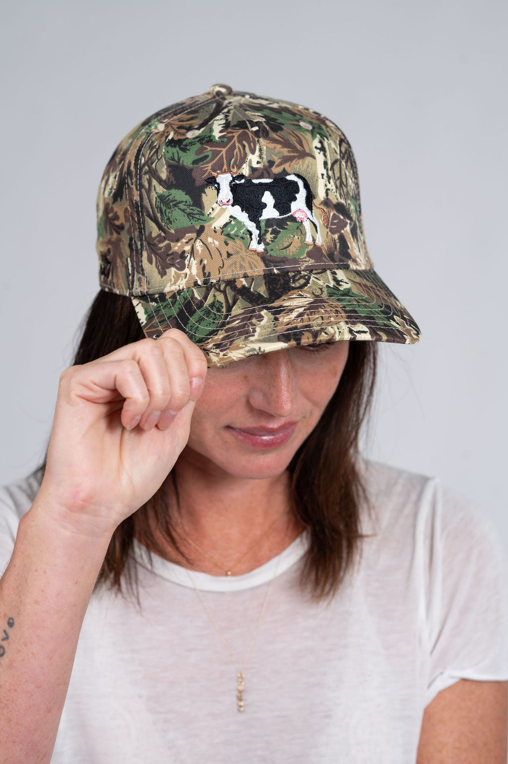 The Cow-Embroidered in Vermont