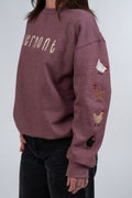 The Pecking Order-Embroidered in Vermont