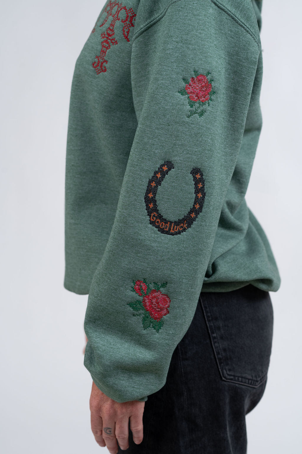 Good Luck-Embroidered in Vermont