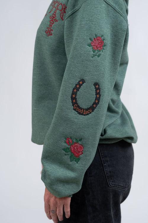 Good Luck-Embroidered in Vermont