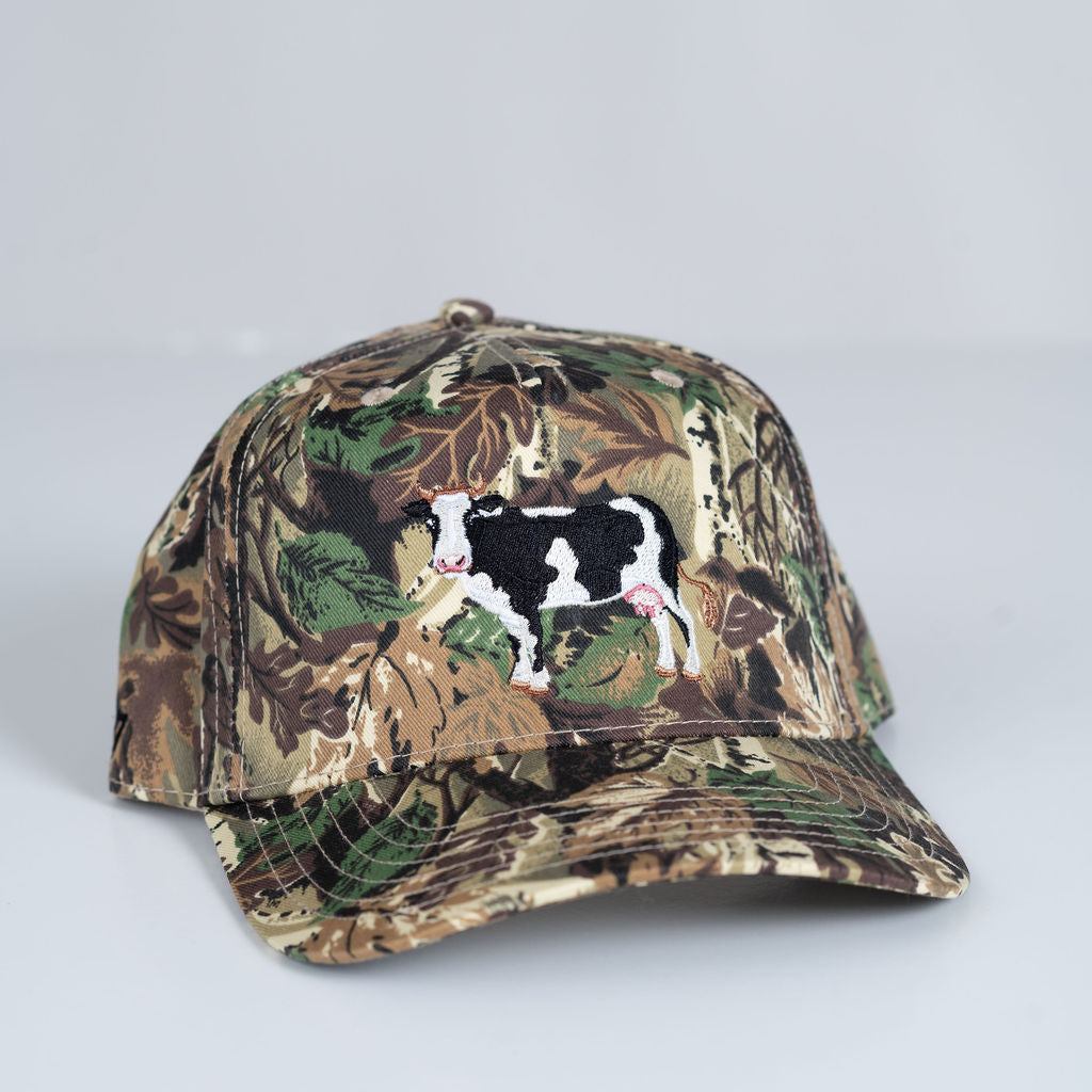 The Cow-Embroidered in Vermont