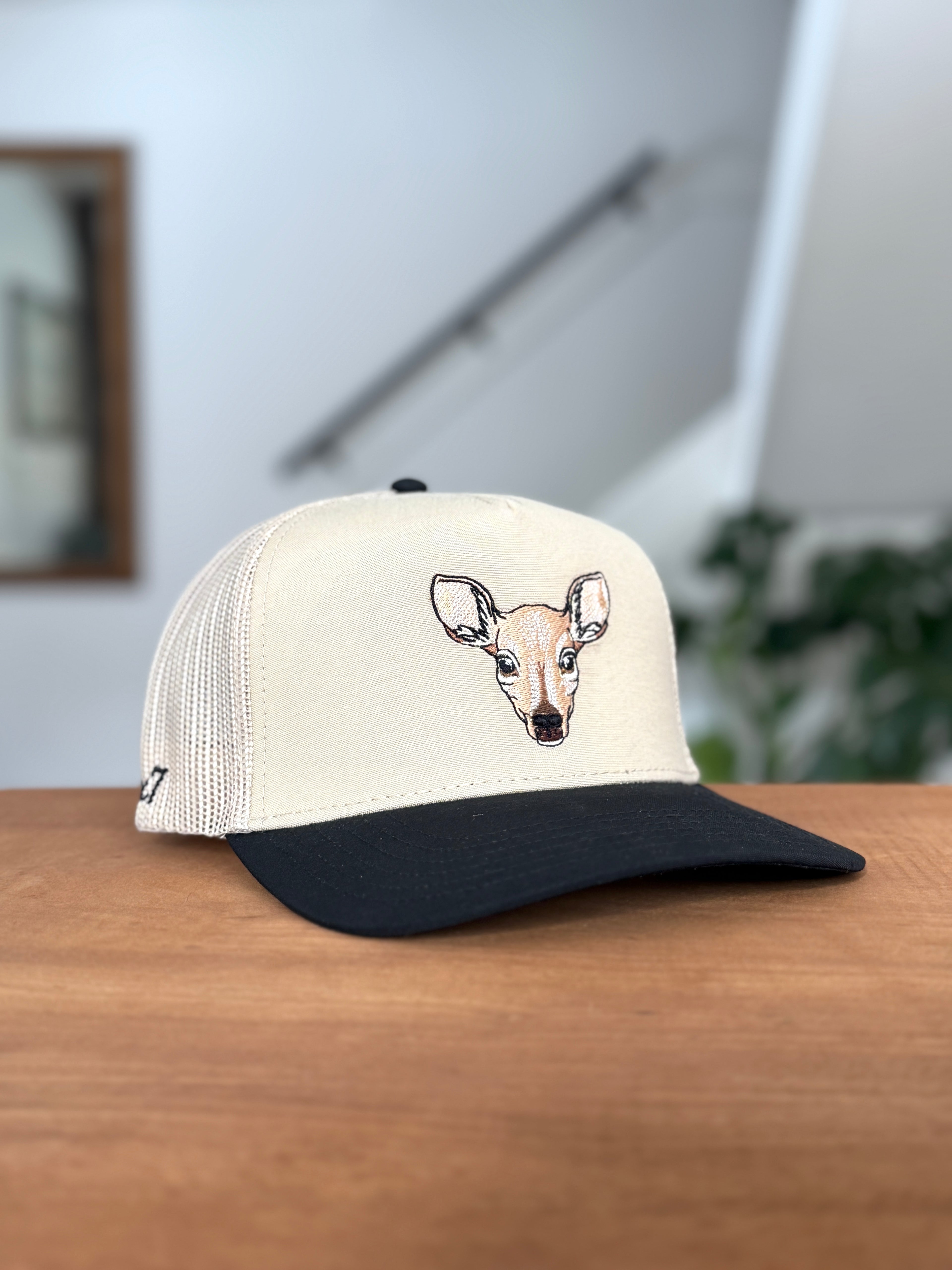 Deerly Beloved trucker-Embroidered in Vermont