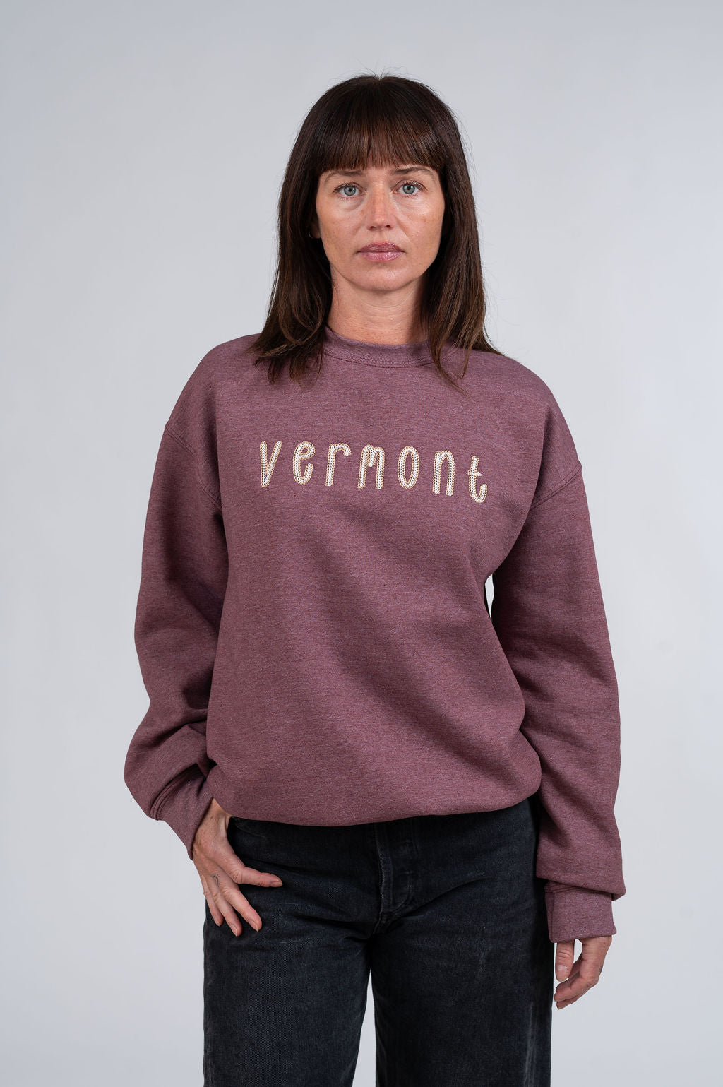 The Pecking Order-Embroidered in Vermont
