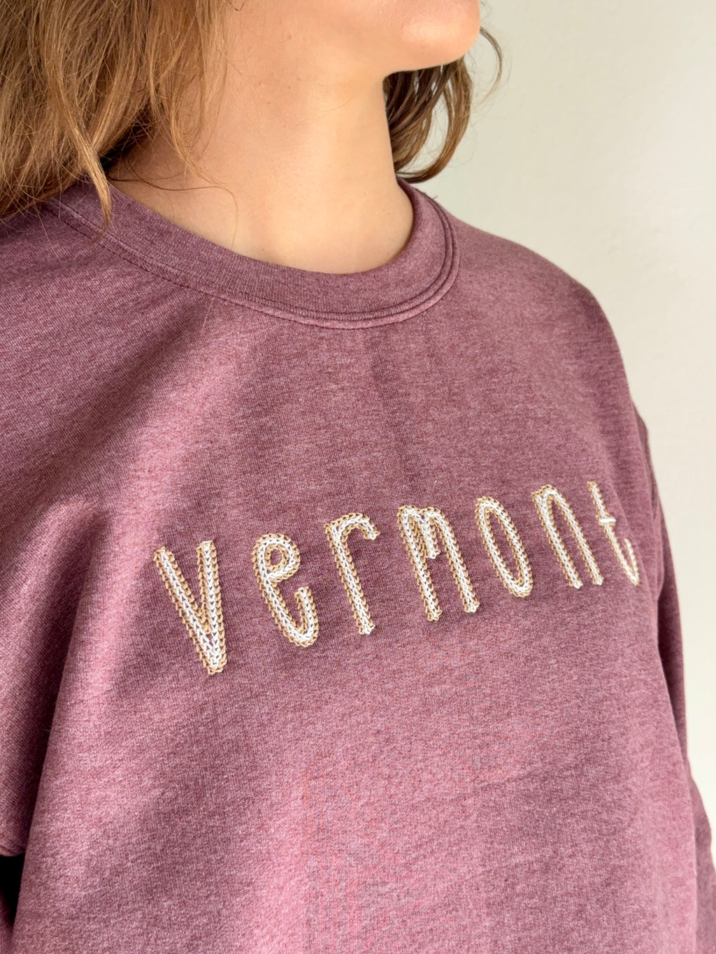 The Pecking Order-Embroidered in Vermont