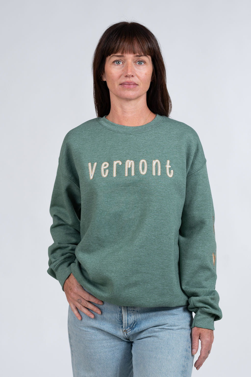 The Pecking Order-Embroidered in Vermont