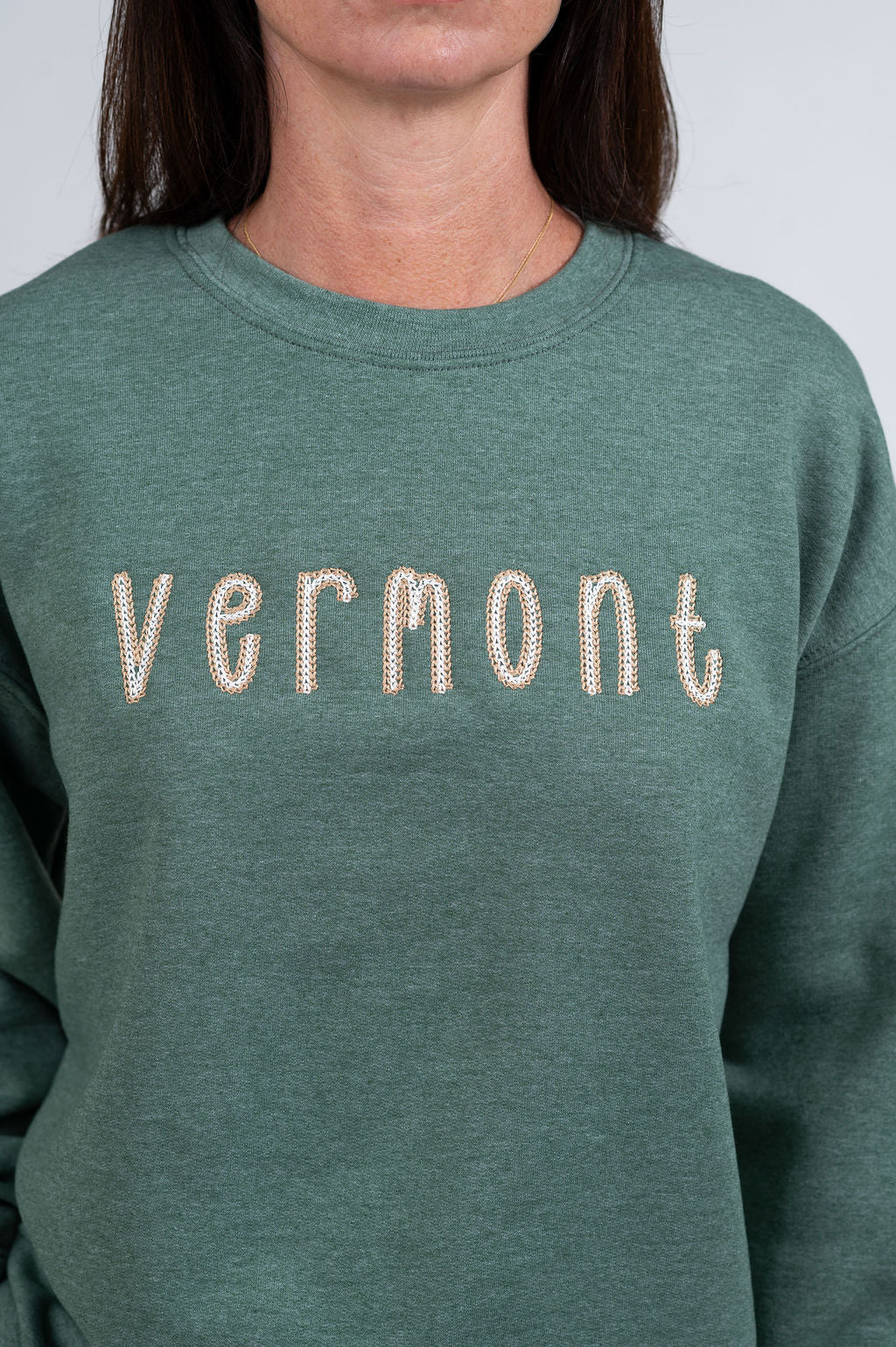 The Pecking Order-Embroidered in Vermont